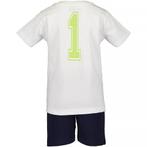 Set t-shirt met korte broek Soccer (white), Kinderen en Baby's, Kinderkleding | Maat 116, Nieuw, Jongen, Blue Seven, Broek
