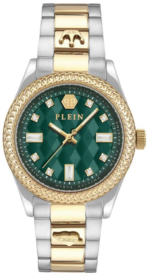 Philipp Plein PWCDA0524 Queen Crystal dameshorloge, Sieraden, Tassen en Uiterlijk, Horloges | Dames, Staal, Nieuw, Staal, Overige merken