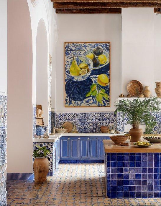 E. García - PERAS E HIGOS XL (NO RESERVE), Antiek en Kunst, Kunst | Schilderijen | Modern