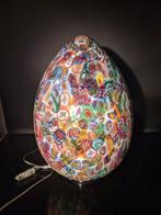 Murano - Tafellamp - Ei met murrine-millefiori - Muranoglas, Antiek en Kunst, Antiek | Lampen