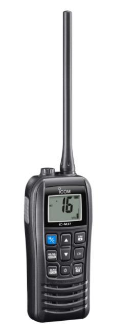 Icom M37E Handmarifoon, Watersport en Boten, Navigatiemiddelen en Scheepselektronica, Ophalen of Verzenden