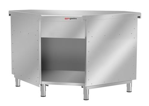 GGM Gastro | Hoekwerkkast KOPENHAGEN - 1001mm - 90° |, Witgoed en Apparatuur, Koelkasten en IJskasten, 140 tot 160 cm, Nieuw, Verzenden