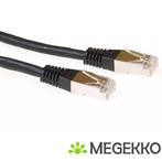 ACT Zwarte 5 meter LSZH SFTP CAT6A patchkabel met RJ45, Verzenden, Nieuw