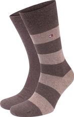 Tommy Hilfiger Sokken 2 Paar Rugby Bruin maat 40-46 Heren, Kleding | Heren, Sokken en Kousen, Verzenden, Nieuw, Tommy Hilfiger