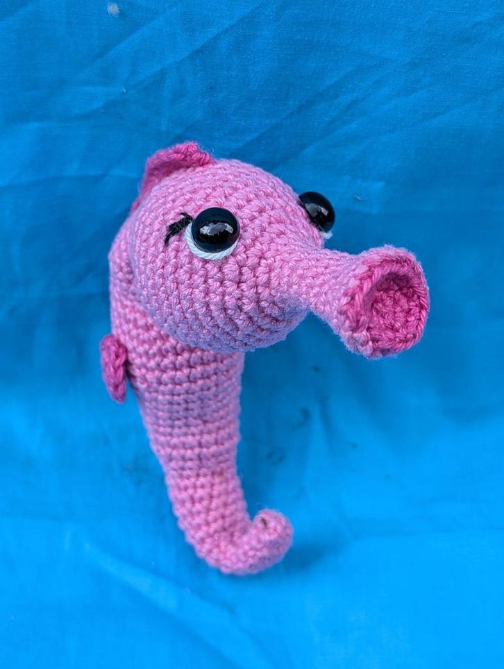 Haakpatroon Zeepaard (Zee-thema slinger), Hobby en Vrije tijd, Breien en Haken, Breien of Haken, Nieuw, Wol of Garen, Ophalen of Verzenden