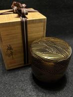 Yuh  - Natsume - Wave Maki-e  - Hout, Antiek en Kunst