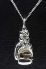Zilveren Bokshandschoen XL ketting hanger, Sieraden, Tassen en Uiterlijk, Kettinghangers, Verzenden, Nieuw