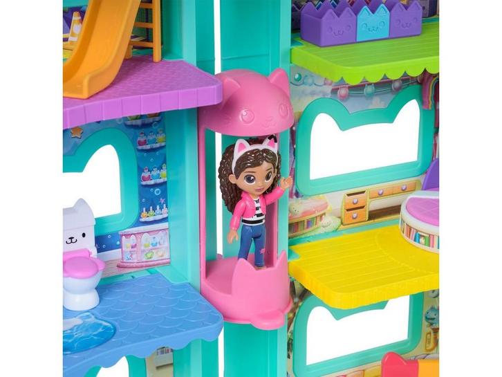 Spin Master Gabby’s Poppenhuis De Film - Poppenhuis met 7, Kinderen en Baby's, Speelgoed | Poppenhuizen, Zo goed als nieuw, Verzenden