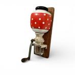 Koffiemolen - Hout, Metaal, Aardewerk, Glas - Wand