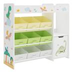 Kinderkast Søndreland open kast 80x90x29,5 cm dinosaurusmoti, Kinderen en Baby's, Verzenden, Nieuw