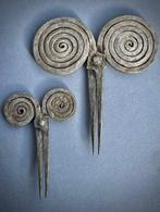 Haar ornament - Set ornamentale spiraalhaarspelden van