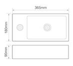 SALE - Ares 37 links - Glans wit - Toiletfontein -, Ophalen of Verzenden, Nieuw