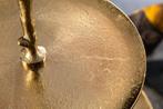 Design taartplateau ABSTRACT 48cm goud met drie niveaus -, Huis en Inrichting, Woonaccessoires | Vazen, Ophalen of Verzenden, Nieuw