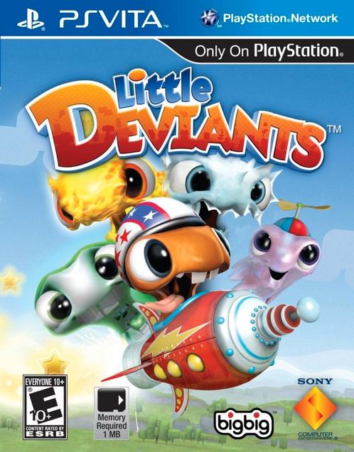 PS Vita Little Deviants, Spelcomputers en Games, Games | Sony PlayStation Vita, Zo goed als nieuw, Verzenden