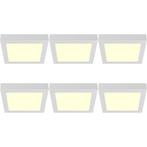 LED Downlight Opbouwspot - LED Paneel Slim 6 Stuks - Brinton, Ophalen of Verzenden, Nieuw, Minder dan 50 watt, Lamp met armatuur