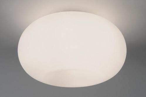 Rietveld Plafondlampen - Wit - Glas, Huis en Inrichting, Lampen | Plafondlampen, Verzenden