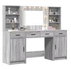 Kaptafel met LED Spiegel en Ruimtebesparend Ontwerp, Verzenden, Nieuw