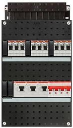 ABB groepenkast 3-fase 9 groepen (kamrail-systeem), Doe-het-zelf en Verbouw, Elektra en Kabels, Verzenden, Nieuw