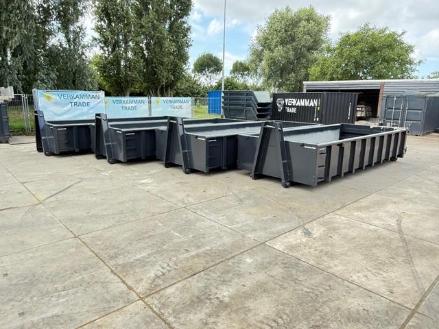 haakarmcontainer 6m 13 kuub, Zakelijke goederen, Machines en Bouw | Transport