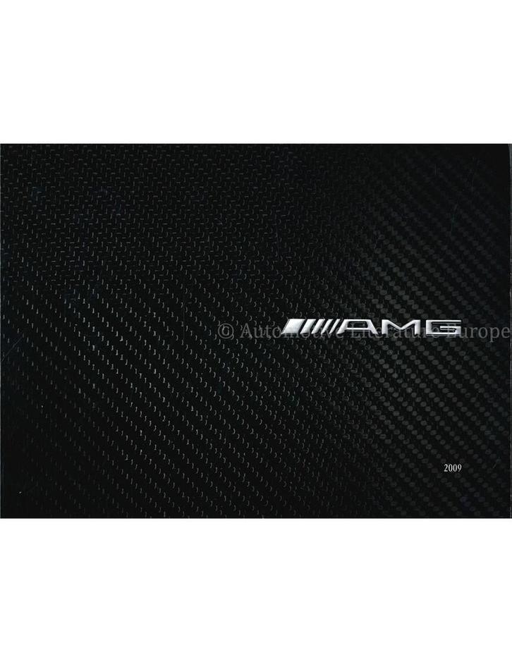 2009 MERCEDES BENZ AMG PROGRAMMA BROCHURE ENGELS (US), Boeken, Auto's | Folders en Tijdschriften