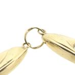 Gouden hanger van twee pumps (Hanger of bedel), Sieraden, Tassen en Uiterlijk, Bedels, Ophalen of Verzenden, Gebruikt, Goud, Overige merken