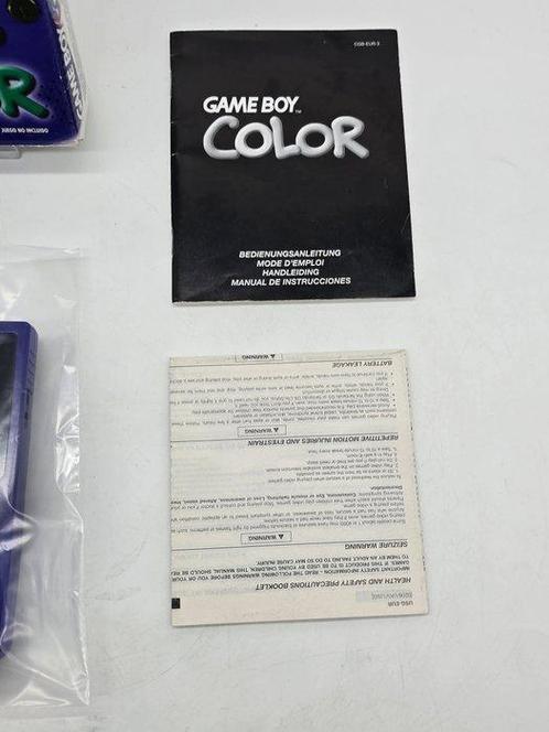 Nintendo - Gameboy Color - Purple Grape - beautiful, Spelcomputers en Games, Spelcomputers | Overige Accessoires