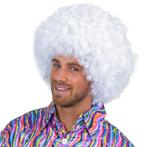 Witte Afro pruik, Kleding | Dames, Carnavalskleding en Feestkleding, Ophalen of Verzenden, Nieuw