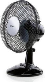Domo DO8138 Tafelventilator - Zwart, Witgoed en Apparatuur, Ventilatoren, Ophalen of Verzenden, Zo goed als nieuw