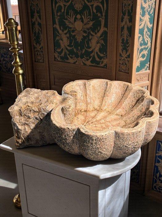 Antiek Wijwatervat - 17e/18e eeuw - Oude waterbak /, Antiek en Kunst, Antiek | Overige Antiek