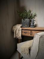 Brynxz ovale stenen pot Stone black 25 cm, Huis en Inrichting, Woonaccessoires | Vazen, Ophalen of Verzenden, Nieuw