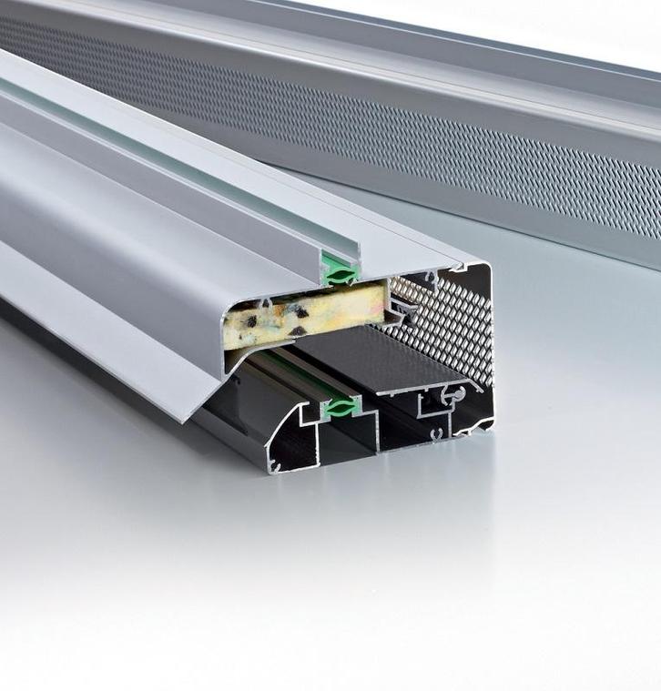 Ventilatierooster Duco GlasMax 10/15/20/25 ZR DAR aluminiu, Doe-het-zelf en Verbouw, Ventilatie en Afzuiging, Ophalen of Verzenden