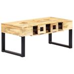 vidaXL Salontafel cassettestijl 100x52x45 cm massief, Huis en Inrichting, Tafels | Salontafels, 100 tot 150 cm, Verzenden, Nieuw