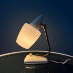 Mid Century Art Deco Style Opaline Glass Desk Lamp, Huis en Inrichting, Lampen | Tafellampen, Ophalen of Verzenden, Nieuw