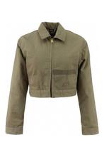 Dickies Jas in maat XS Beige, Kleding | Dames, Dickies, Verzenden, Zo goed als nieuw, Beige