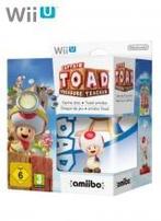 Captain Toad: Treasure Tracker + Toad amiibo Boxed Nieuw, Ophalen of Verzenden, Nieuw