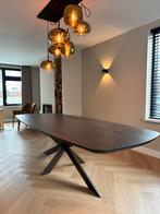 Eettafel massief eiken Deens ovaal op voorraad!, Huis en Inrichting, Tafels | Eettafels, 100 tot 150 cm, Eikenhout, Vijf personen of meer