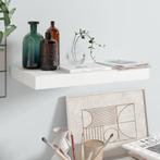 vidaXL Wandschap zwevend 40x23x3,8 cm MDF hoogglans wit, Verzenden, Nieuw
