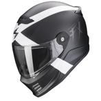 Scorpion Covert FX Gallus Mat Zwart-Wit Integraalhelm, Motoren, Kleding | Motorhelmen, Nieuw met kaartje, Overige merken, Heren