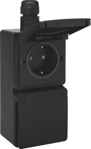 Niko New Hydro Wandcontactdoos (WCD-schakelmateriaal), Doe-het-zelf en Verbouw, Elektra en Kabels, Overige typen, Nieuw, Verzenden