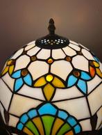 Buffet tafellamp - Glas-in-lood, Antiek en Kunst, Kunst | Designobjecten