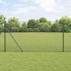 vidaXL Gelast Draadhek Grijs 1,2 x 25 m Staal, Verzenden, Nieuw, IJzer