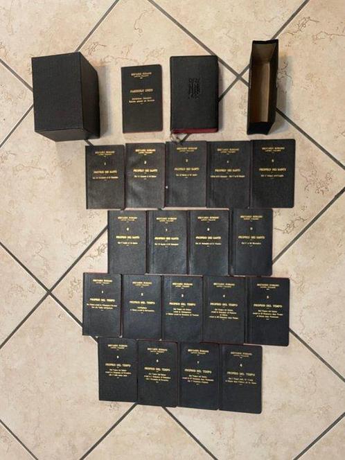 R. D. Edmondo Battisti - Breviario Romano Latino-Italiano, Antiek en Kunst, Antiek | Boeken en Bijbels