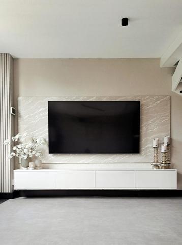 Mat Wandpanelen Marmerlook Badkamer SPC Wandpanelen 280x122 beschikbaar voor biedingen