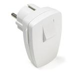 Schuko stekker | Q-link (Randaarde, Schakelaar, 16 A, Wit), Doe-het-zelf en Verbouw, Elektra en Kabels, Verzenden, Nieuw