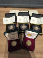 België, Frankrijk. 2 Euro 2011/2024 (5 monnaies) Proof, Postzegels en Munten, Munten | Europa | Euromunten