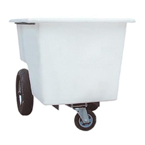 Voerwagen driewielig 250 ltr - WIT, Dieren en Toebehoren, Overige Dieren-accessoires, Nieuw, Ophalen of Verzenden