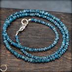 Eerste kwaliteit AAA+++ ketting met blauwe diamanten 24,25