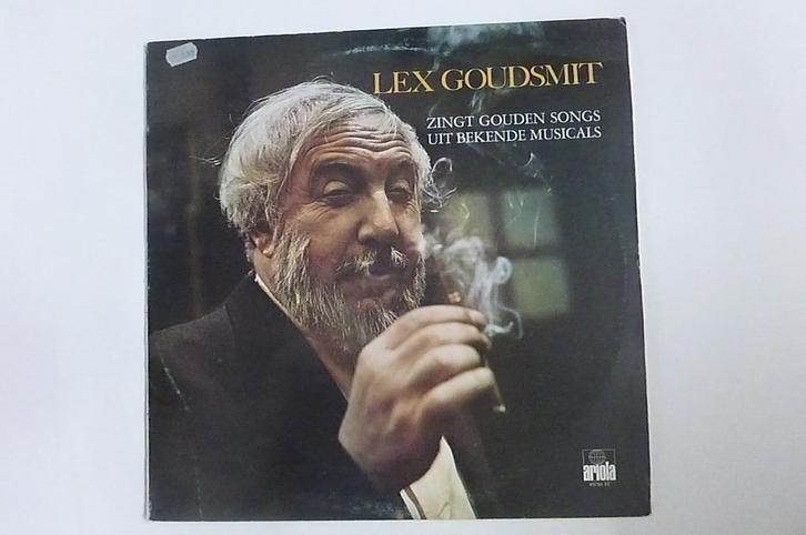 Lex Goudsmit - zingt gouden songs uit bekende musicals (LP), Cd's en Dvd's, Vinyl | Filmmuziek en Soundtracks, Zo goed als nieuw