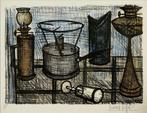 Bernard Buffet (1928-1999) - Lampe à pétrole - Hand-signed