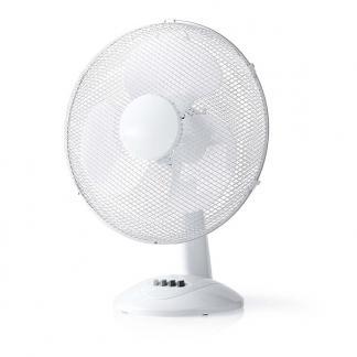 Tafelventilator | Nedis | Ø 40 cm (3 standen, Zwenkfunctie), Witgoed en Apparatuur, Airco's, Nieuw, Verzenden